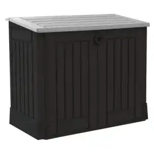 Mülltonnenbox Keter Store it Out Midi, Schwarz, 845L