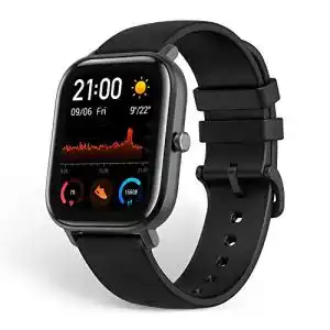 EKG-Uhr Amazfit Smartwatch GTS mit 12 Sportmodi, GPS 1.65”