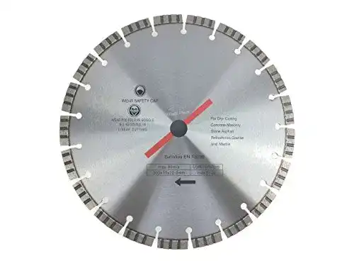 Diamanttrennscheibe-350-mm Weischer TURBO für Beton, etc.