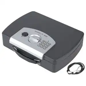 Geldkassette HMF 1608-02 Elektronikschloss, inkl. Drahtseil