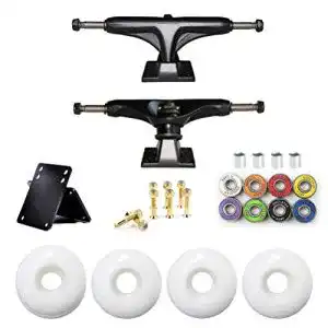 Skateboard-Achsen Borstu Skateboard Trucks Skateboard Räder Set