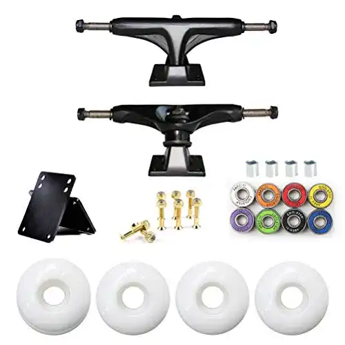 Skateboard-Achsen Borstu Skateboard Trucks Skateboard Räder Set
