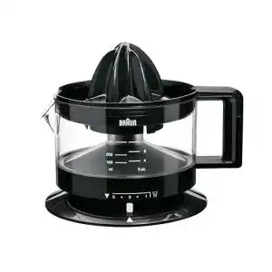 Braun-Entsafter Braun CJ3000 BK Zitruspresse mit Schale