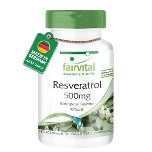 Resveratrol-Kapseln fairvital Resveratrol Kapseln, 90 Kapseln