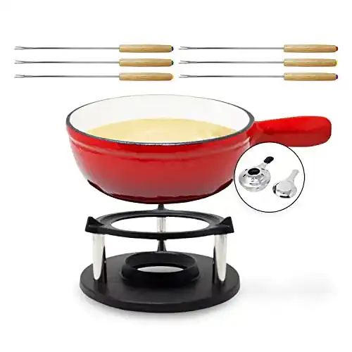 Käsefondue ToCis Big BBQ Big BBQ Gusseisen Fondue Holsten