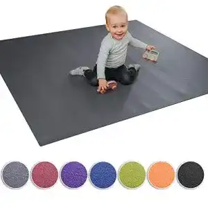 Krabbelmatte Sanosoft Wunschkind® 120x170cm Grau