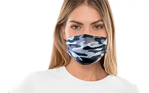 Mundschutz Camouflage Dilara Maske mit Tarnmuster waschbar