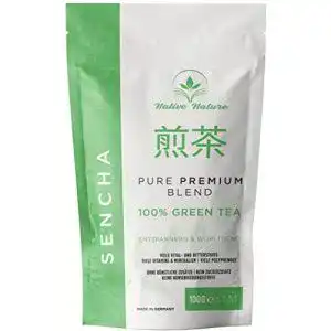 Grüntee NATIVE NATURE Grüner Tee Sencha, lose Blätter, 100g