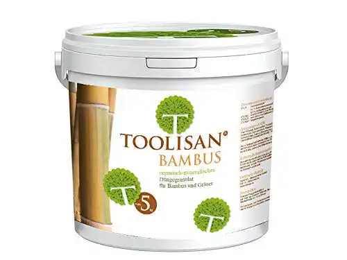 Bambusdünger Bambusbörse TOOLISAN mit Langzeitwirkung – 5 kg