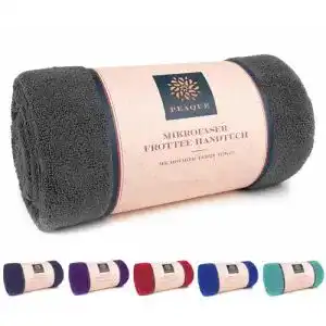 Sporthandtuch PEAQUE Mikrofaser Frottee-Handtuch saugstark
