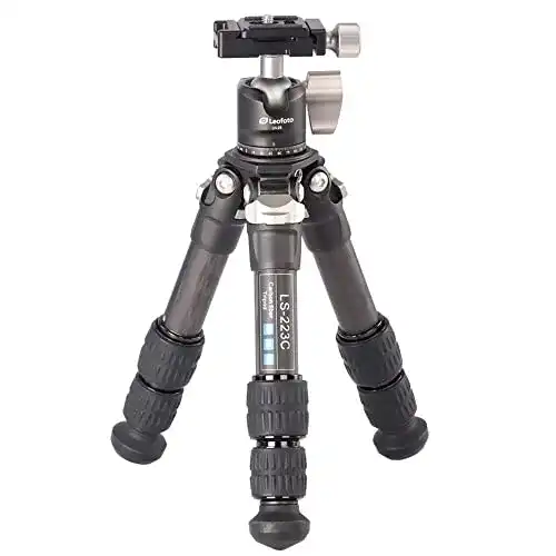 Leofoto-Stativ LEOFOTO Ranger LS-223C+LH-25 Carbon Dreibein