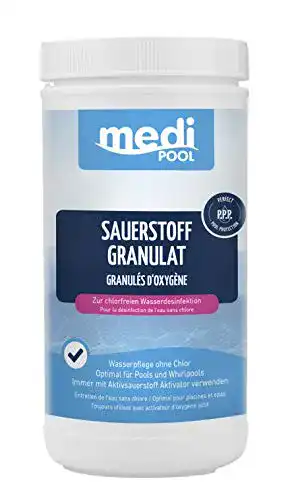 Aktivsauerstoff Pool Medipool Schwimmbadpflege Sauerstoff Granulat