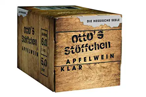 Apfelwein Anna&Otto’s Otto’s Stöffchen, klar, Bag in Box, 5 l