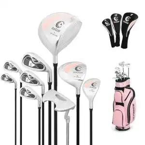 Fairwayholz COSTWAY 10-teiliges komplettes Damen Set