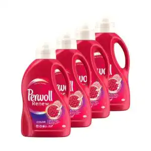 Perwoll-Flüssigwaschmittel Perwoll Renew Color, 4x