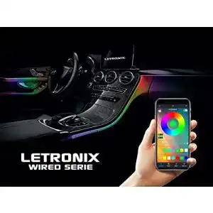 Ambientebeleuchtung Auto letronix RGB LED *Wired