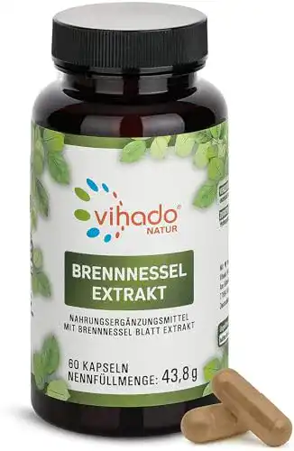 Brennnesselwurzel Vihado Natur Brennnessel Extrakt, 60 Kapseln