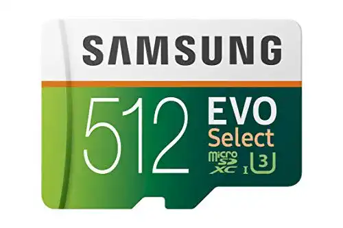 Samsung-Micro-SD Samsung EVO Select 512 GB microSD 100MB/s