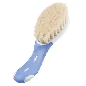 Babybürste NUK Extraweich, 100% echtes Ziegenhaar, 1 Stück