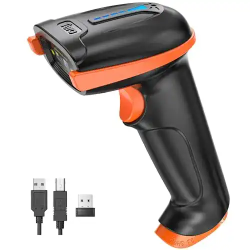 Barcode-Scanner Tera Kabelloser Handheld- 1D Laser Wireless