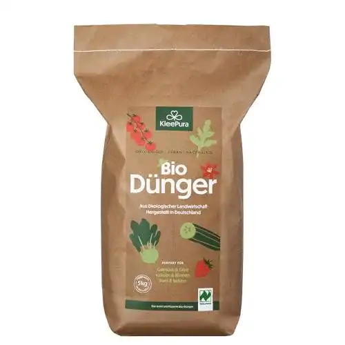 Gemüsedünger KleePura der NATURLAND Bio Dünger 100% Bio Klee
