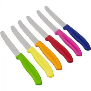 Victorinox-Küchenmesser Victorinox 6-teiliges Tafelmesser-Set