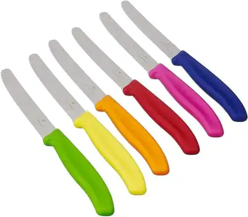 Die beste Victorinox-Küchenmesser Victorinox 6-teiliges Tafelmesser-Set 2026 Test Bestseller Victorinox-Küchenmesser Victorinox 6-teiliges Tafelmesser-Set