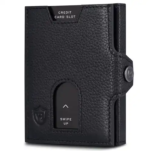 Geldbörse VON HEESEN ® Slim Wallet mit Münzfach, RFID Schutz