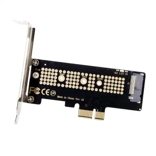 M-2-PCIe-Adapter JSER Xiwai Low Profile PCI-E 3.0 x1 Lane auf M.2