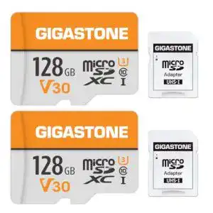 Speicherkarte-128-GB Gigastone Speicherkarte, 128 GB, 2 Karten