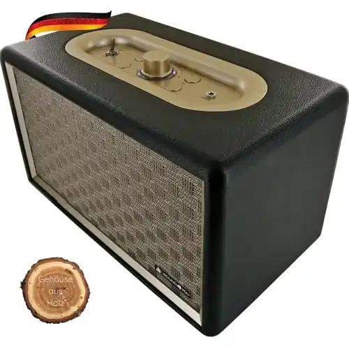 Retro-Bluetooth-Lautsprecher SCHWAIGER 661705 24 W