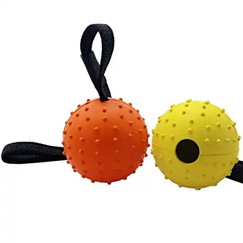Die beste Robustes-Hundespielzeug Vivifying Hundeball auf einem Seil, 2 St. 2026 Test Bestseller Robustes-Hundespielzeug Vivifying Hundeball auf einem Seil, 2 St.