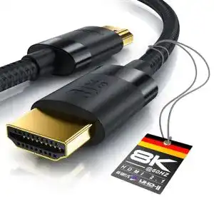 HDMI-2.1-Kabel CSL-Computer 4m 8K HDMI Kabel 2.1-8K@60Hz