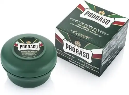 Rasierseife Proraso in der Schale mit Eukalyptus, 150 ml