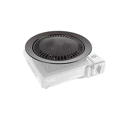 Grillplatte Bright Spark, Stahl, pulverbeschichtet, 32 cm Durchm.