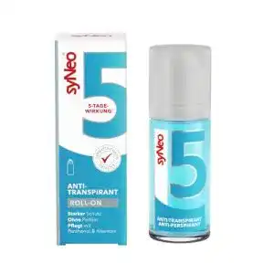 Deo-Roller syNeo 5 Antitranspirant Roll-On, Anti Schweiß, 50 ml