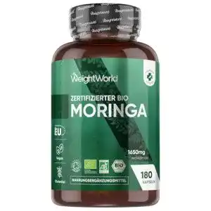 Moringa-Kapseln WeightWorld BIO Moringa Kapseln, 120 Kapseln