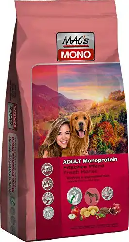 Hundefutter-Pferd MAC’s Frisches Pferd und Süßkartoffel, 12 kg