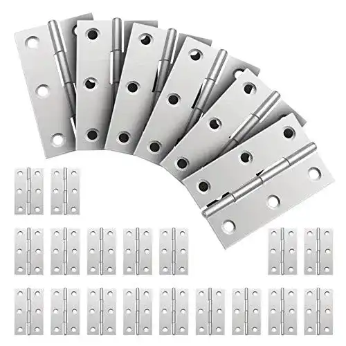 Scharniere JIPRENS 24 Stück Edelstahl Steckverbinder