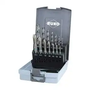 Gewindebohrer Ruko 245048RO Maschinen Satz 14-teilig