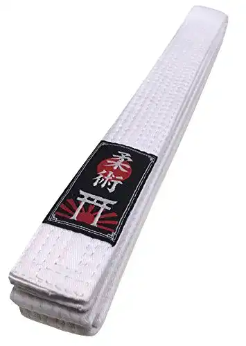 Bjj-Gürtel Budodrake Ju Jutsu/Jiu-Jitsu Gürtel weiß (200)