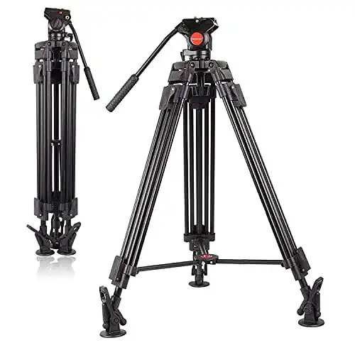 Videostativ POLAM-FOTO Professionelles Video-Stativsystem