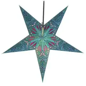 Papierstern GURU SHOP Faltbarer Advents Leucht, 60 cm