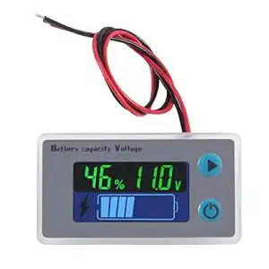 Batteriemonitor ALMOCN Batterie-Monitor 10–100 V Digital