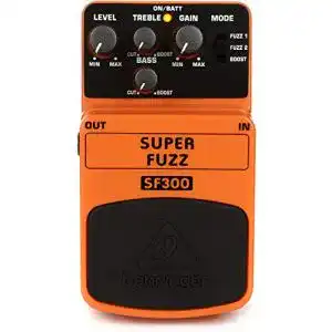 Fuzz-Pedal Behringer SF300 3-Modus-Fuzz-Distortion-Effektpedal