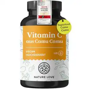 Camu Camu Nature Love ® Extrakt Kapseln, 120 Stück