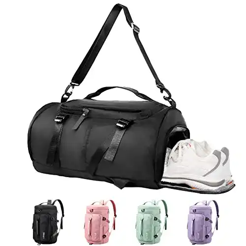 Sporttasche mit Rucksackfunktion KYYLZ Sporttasche für Damen
