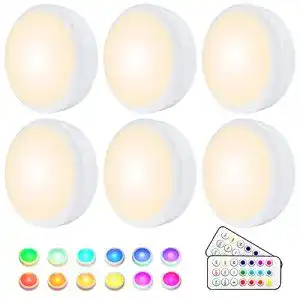 LED-Schrankbeleuchtung HELPLEX Unterbauleuchten, 6 RGBW