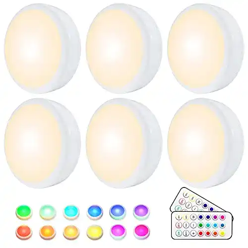 LED-Schrankbeleuchtung HELPLEX Unterbauleuchten, 6 RGBW