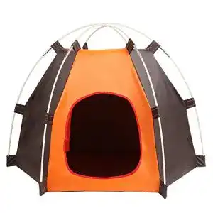 Hundezelt OUGE Tragbares, faltbares Hunde-Zelt, 20 x 24 cm